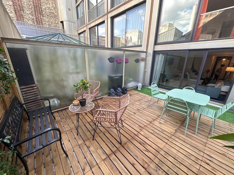Drouet D'erlon Duplex Spacieux, Terrasse Au Centre Appartement Reims